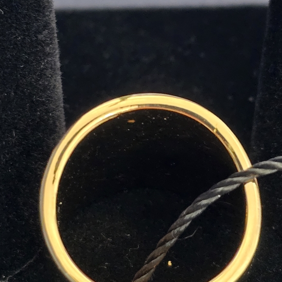 Versace Gold Medusa Signet Ring Size 5.75-NWT - Picture 8 of 10